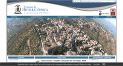 Desktop Screenshot of comune.boville-ernica.fr.it